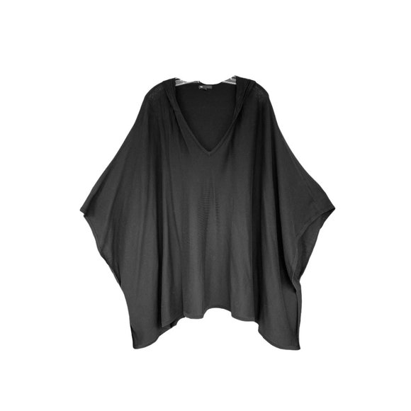 poncho hoodie sweater